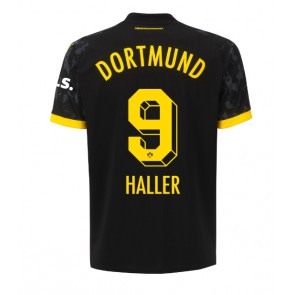 Borussia Dortmund Sebastien Haller #9 Replica Away Stadium Shirt 2023-24 Short Sleeve
